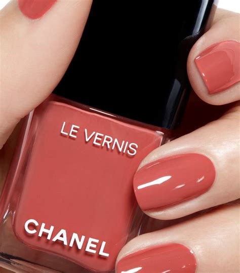 chanel le vernis rouge cuir|CHANEL (LE VERNIS) Longwear Nail Colour .